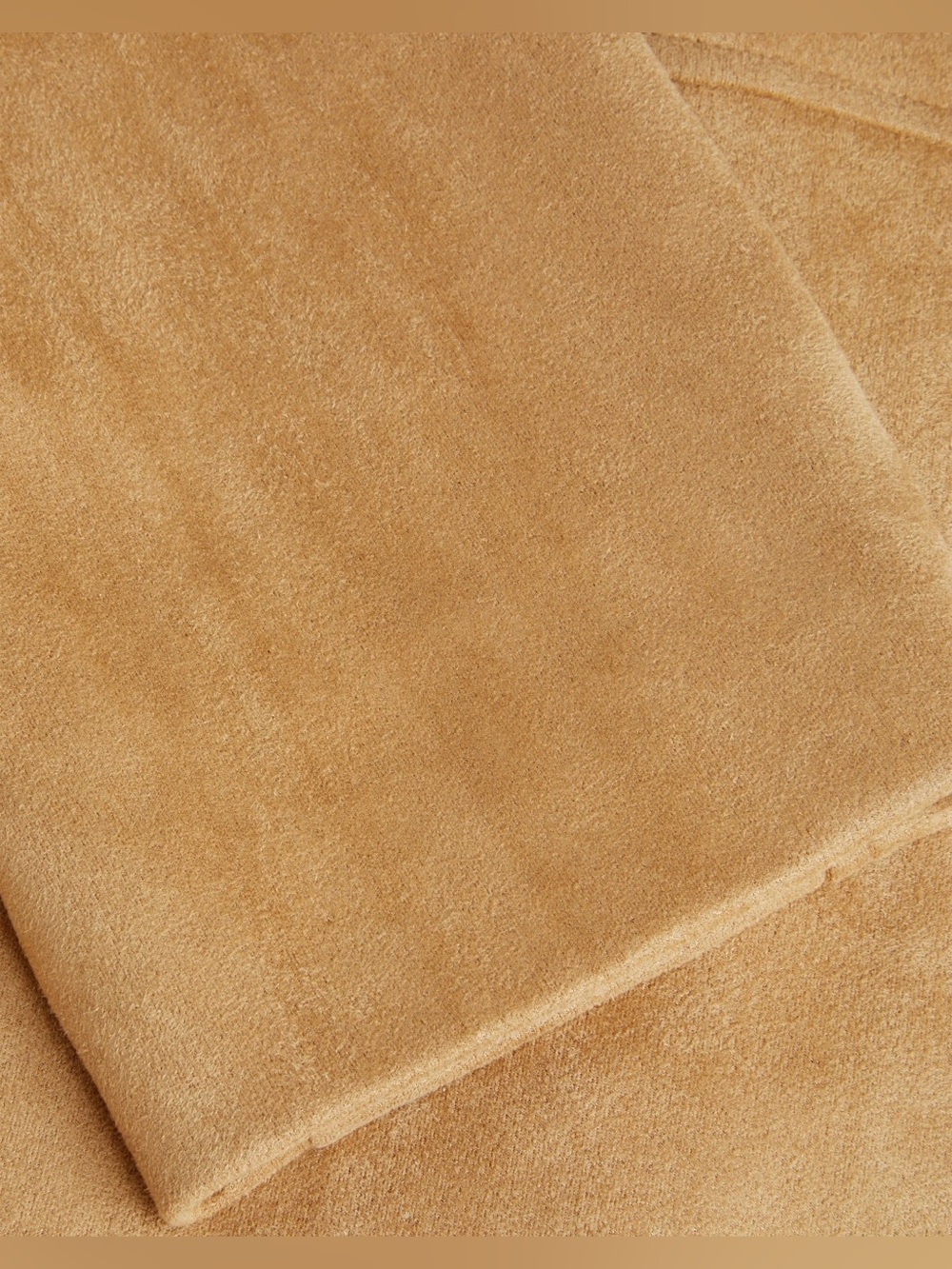 NWT - Cider Suede Jacket in Tan w Blanket Stitch Trim in Cognac - Picture 13 of 13